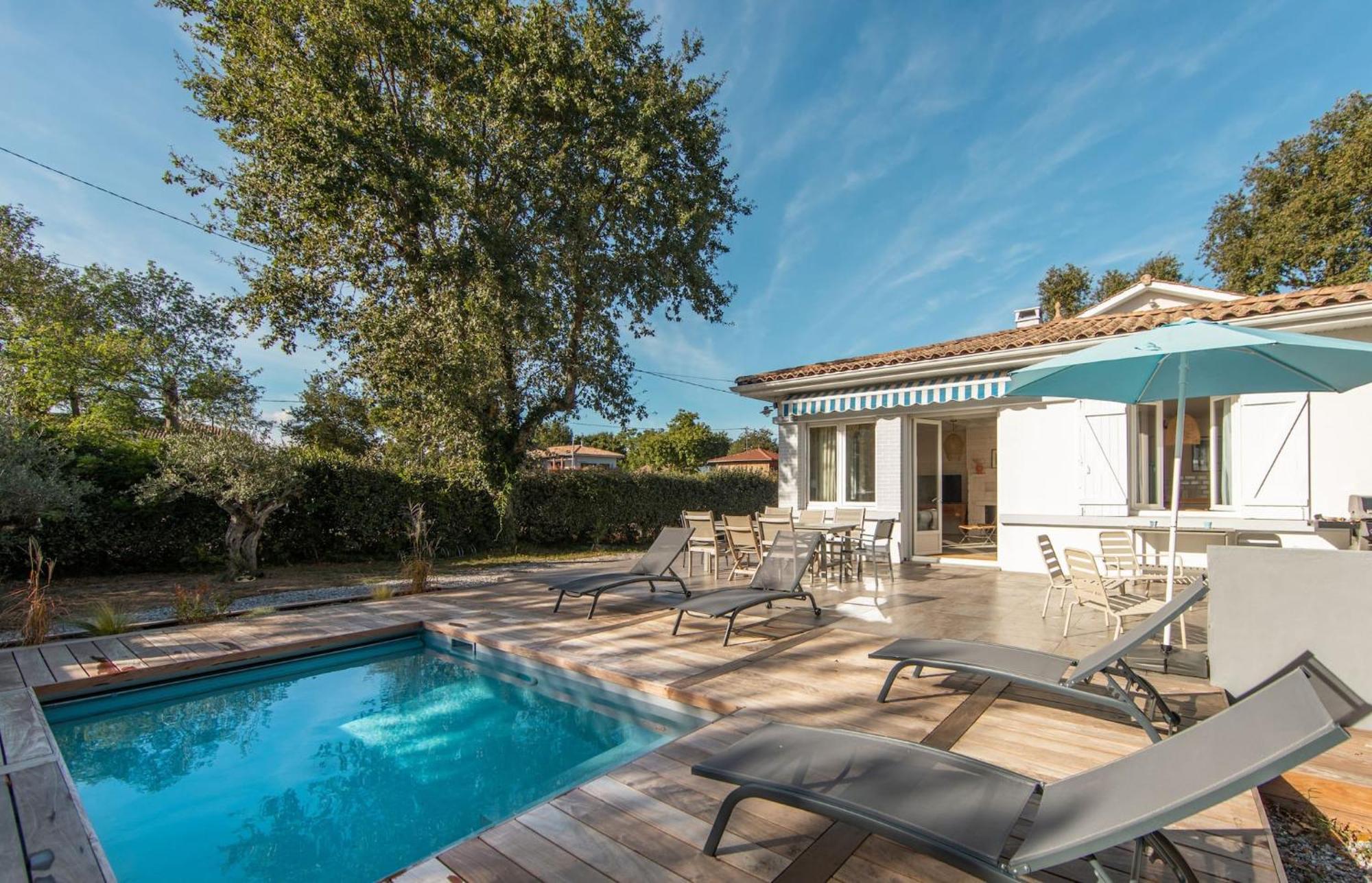 Villa Claire A Andernos Bagian luar foto
