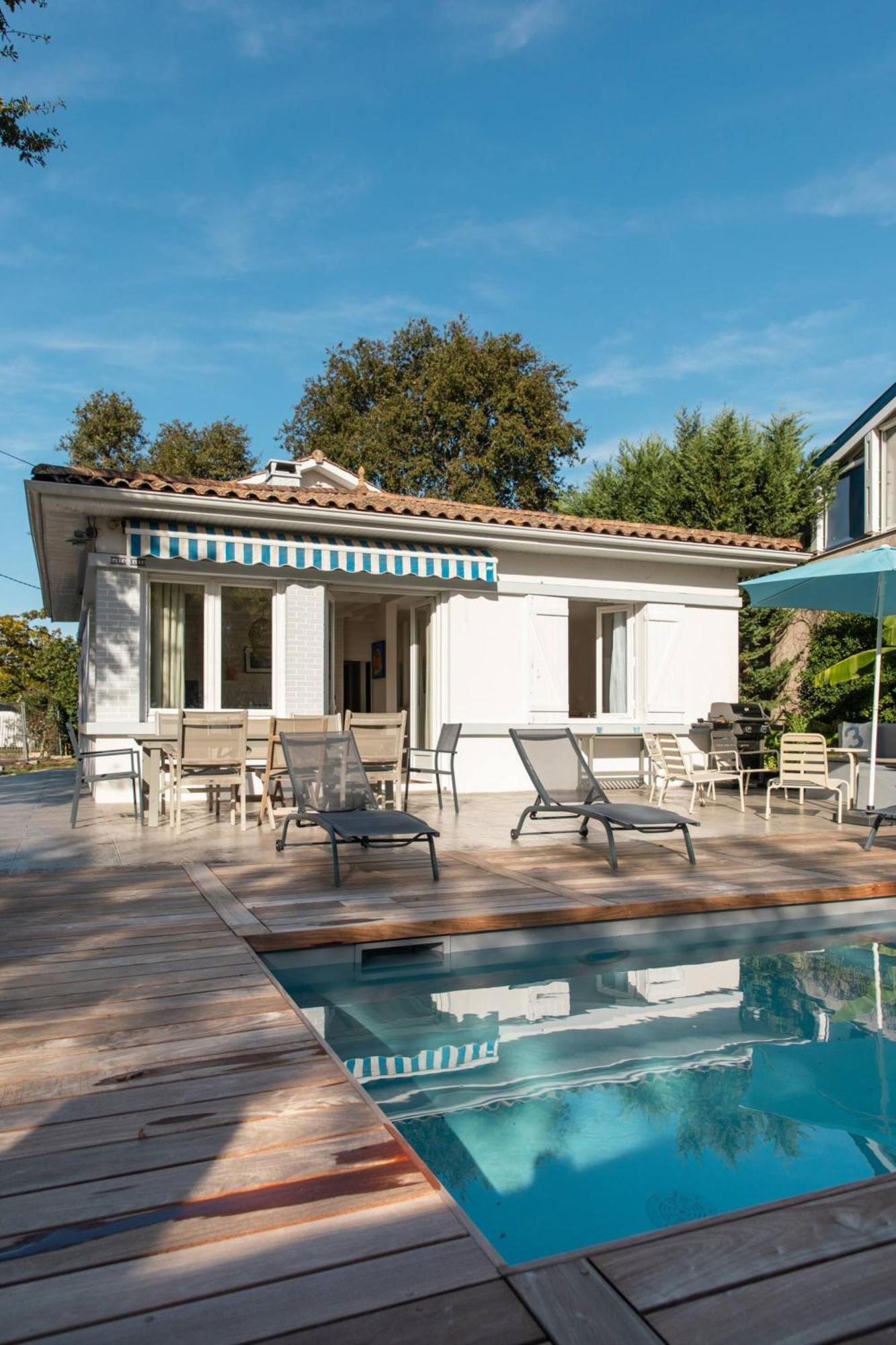 Villa Claire A Andernos Bagian luar foto