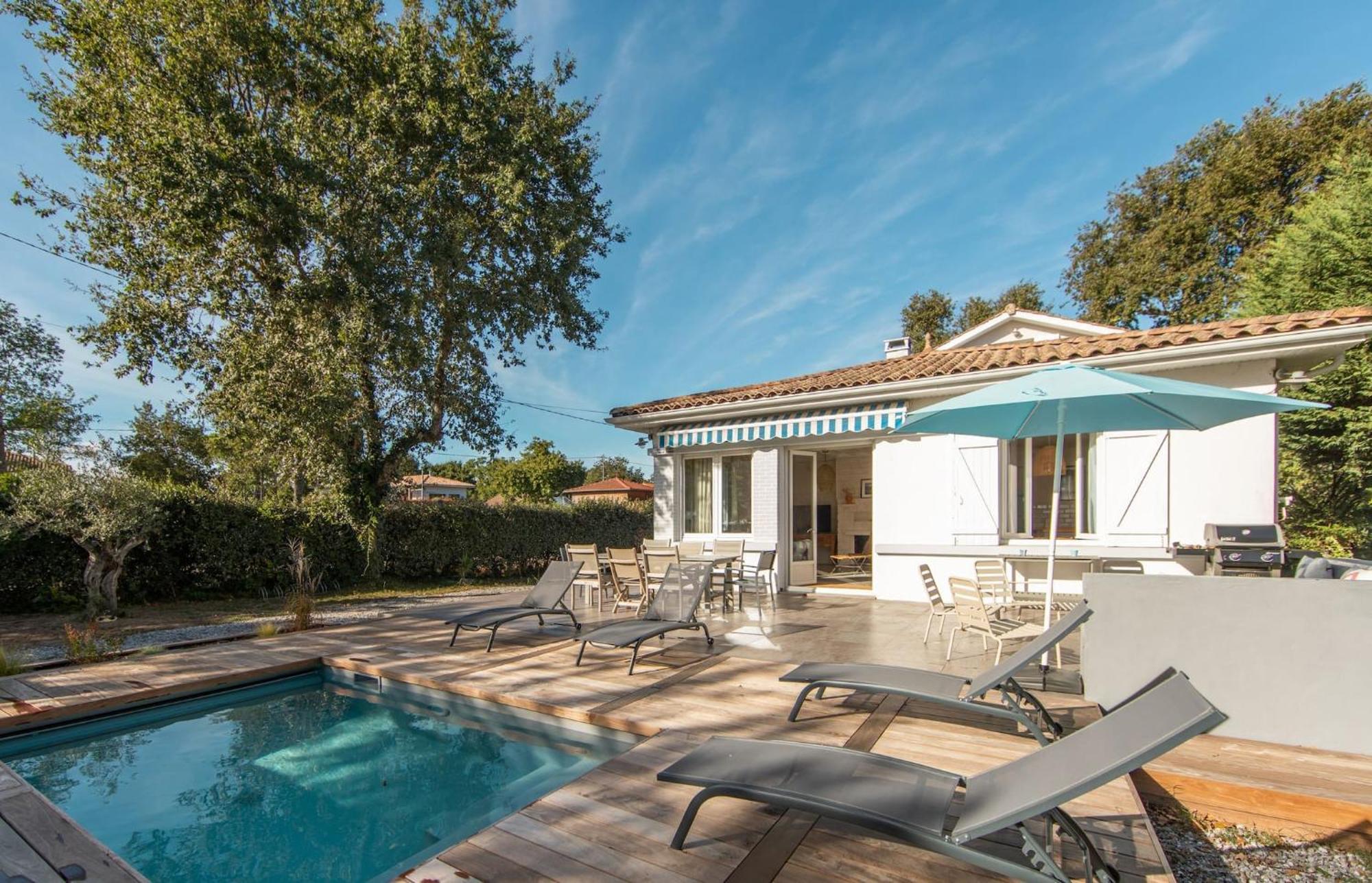 Villa Claire A Andernos Bagian luar foto